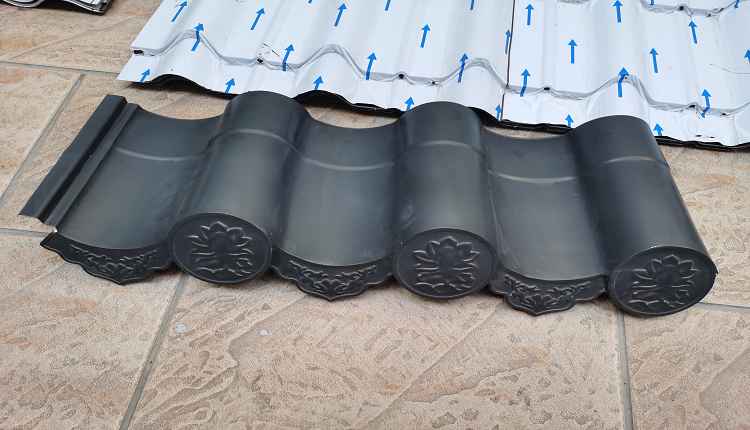 仿古筒瓦，鋁鎂錳筒瓦